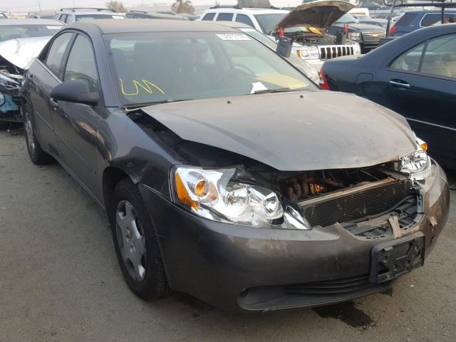 1G2ZF55BX64203612 - 2006 PONTIAC G6 SE SILVER photo 1