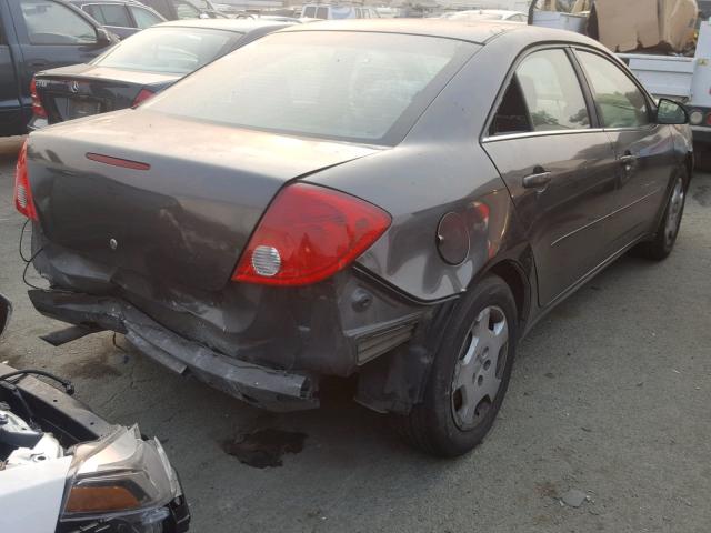 1G2ZF55BX64203612 - 2006 PONTIAC G6 SE SILVER photo 4