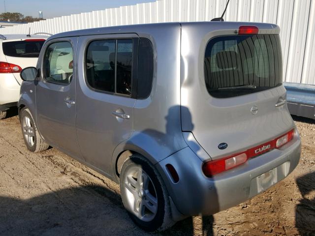 JN8AZ28R49T127570 - 2009 NISSAN CUBE BASE SILVER photo 3