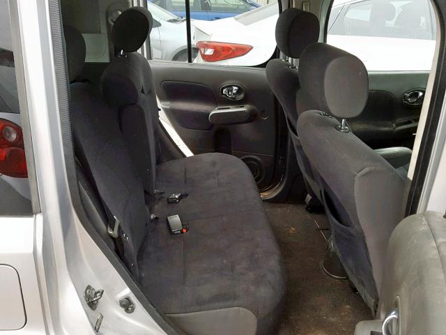 JN8AZ28R49T127570 - 2009 NISSAN CUBE BASE SILVER photo 6