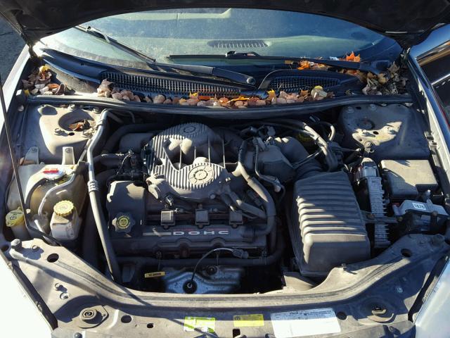 1C3EL55U71N618088 - 2001 CHRYSLER SEBRING LX BLUE photo 7