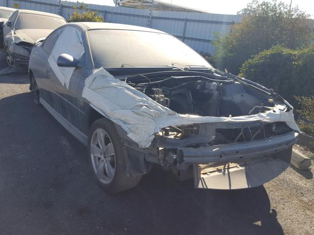 6G2VX12U96L568009 - 2006 PONTIAC GTO GRAY photo 1