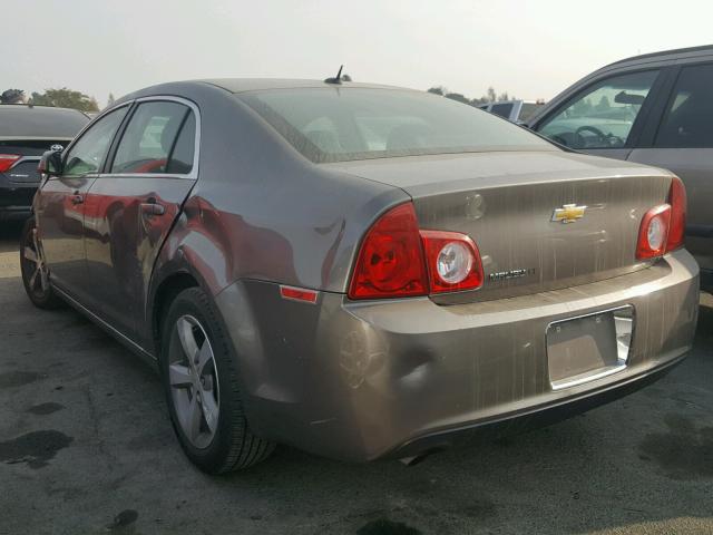 1G1ZC5E14BF355677 - 2011 CHEVROLET MALIBU 1LT 棕色 照片 3