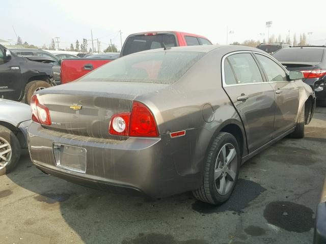 1G1ZC5E14BF355677 - 2011 CHEVROLET MALIBU 1LT 棕色 照片 4