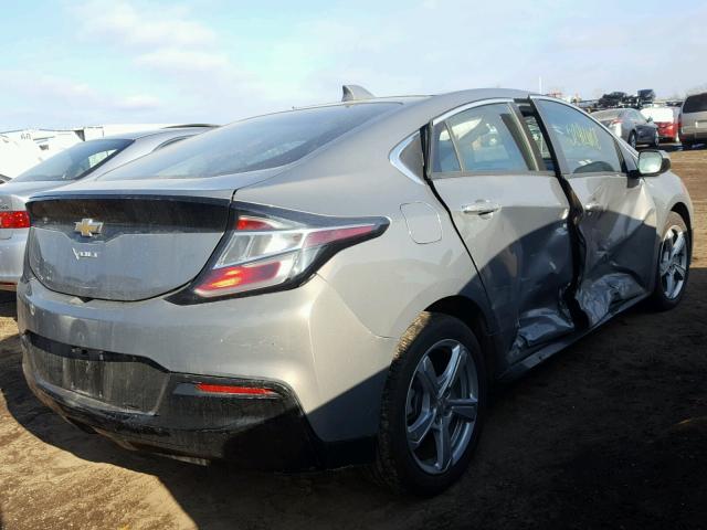 1G1RA6S54HU133258 - 2017 CHEVROLET VOLT LT GRAY photo 4