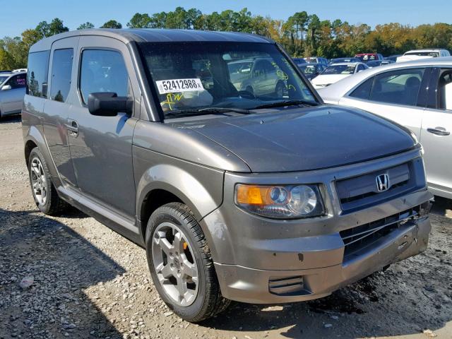 5J6YH18957L001703 - 2007 HONDA ELEMENT SC GREEN photo 1