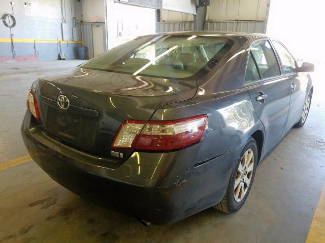 4T1BB46K39U066093 - 2009 TOYOTA CAMRY HYBR GRAY photo 4