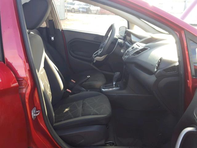 3FADP4BJXBM174786 - 2011 FORD FIESTA SE BURGUNDY photo 5