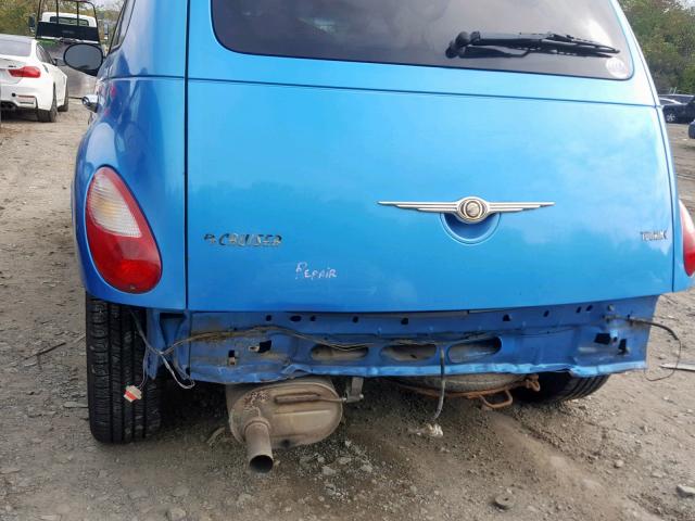 3A8FY58B38T187487 - 2008 CHRYSLER PT CRUISER BLUE photo 9