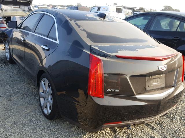 1G6AA5RXXF0102500 - 2015 CADILLAC ATS BLACK photo 3