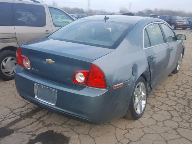 1G1ZG57B19F242287 - 2009 CHEVROLET MALIBU LS BLUE photo 4