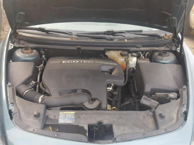 1G1ZG57B19F242287 - 2009 CHEVROLET MALIBU LS BLUE photo 7