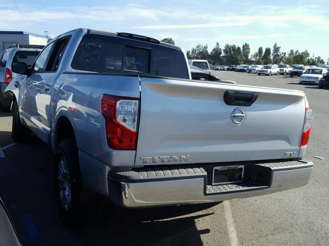 1N6AA1EK4HN545230 - 2017 NISSAN TITAN S SILVER photo 3