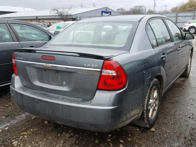 1G1ZT54885F194477 - 2005 CHEVROLET MALIBU LS 绿色 照片 4