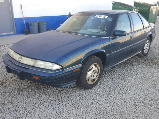 1G2WJ52M1SF224368 - 1995 PONTIAC GRAND PRIX მწვანე ფოტო 2