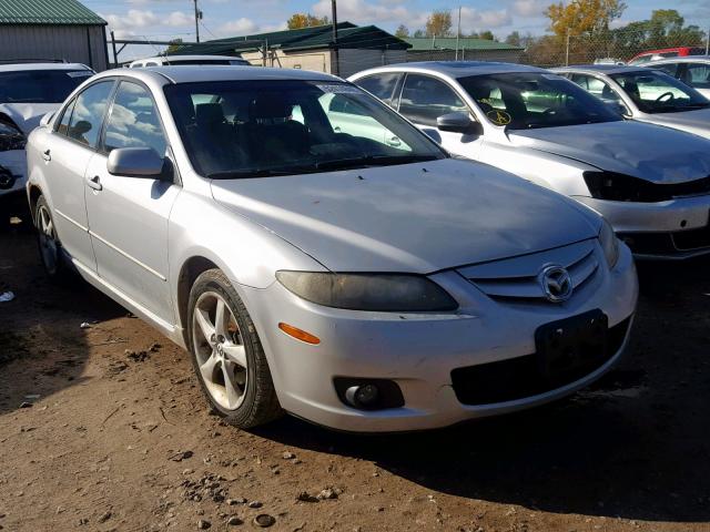 1YVHP84D665M31426 - 2006 MAZDA 6 S SILVER photo 1