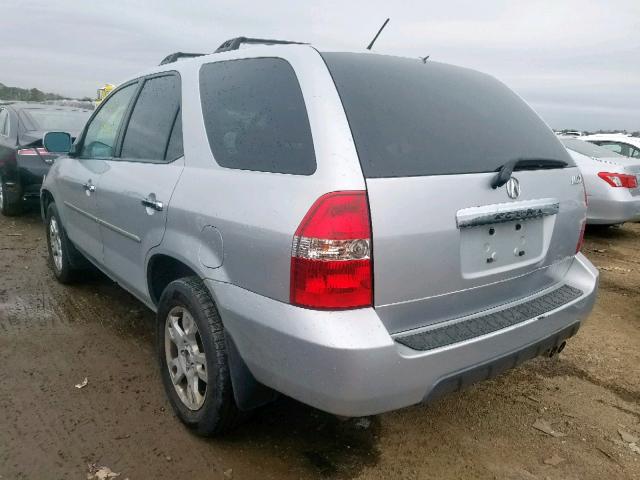 2HNYD18623H528963 - 2003 ACURA MDX TOURIN SILVER photo 3