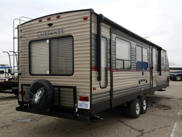 4X4TCKF21KX135906 - 2019 WILDWOOD CHEROKEE BEIGE photo 4