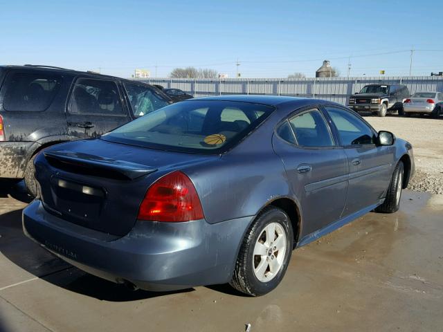 2G2WP552661242256 - 2006 PONTIAC GRAND PRIX BLUE photo 4