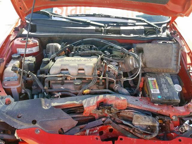 1G2NF52E63C233995 - 2003 PONTIAC GRAND AM S RED photo 7