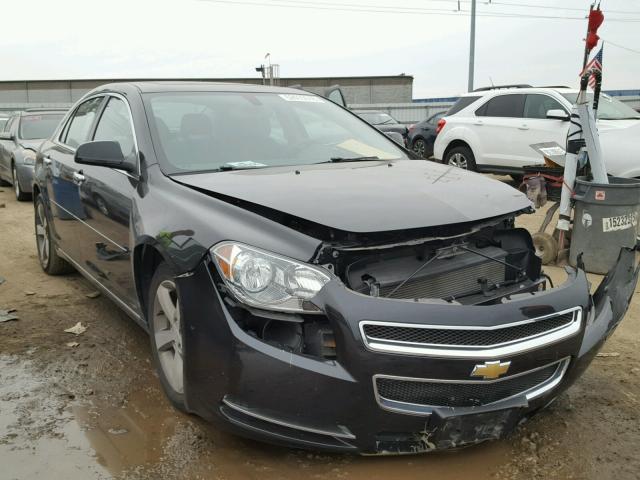 1G1ZC5E06CF325668 - 2012 CHEVROLET MALIBU 1LT BLACK photo 1
