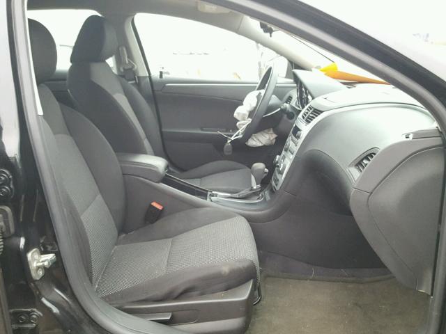 1G1ZC5E06CF325668 - 2012 CHEVROLET MALIBU 1LT BLACK photo 5