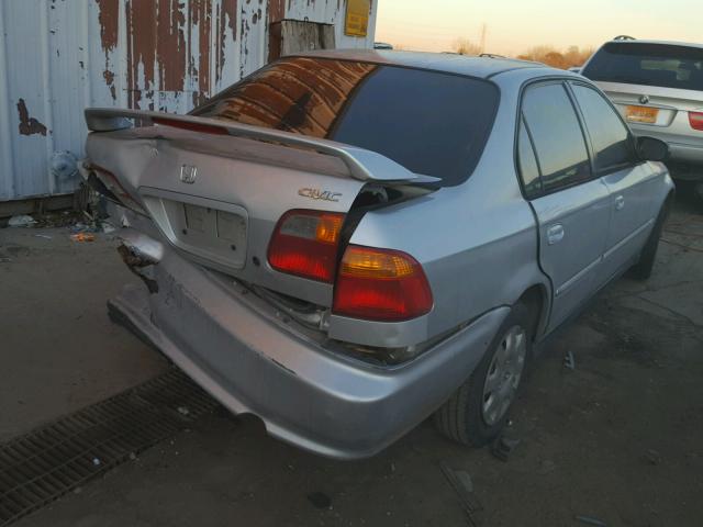 2HGEJ6614YH534407 - 2000 HONDA CIVIC BASE Gümüş foto 4