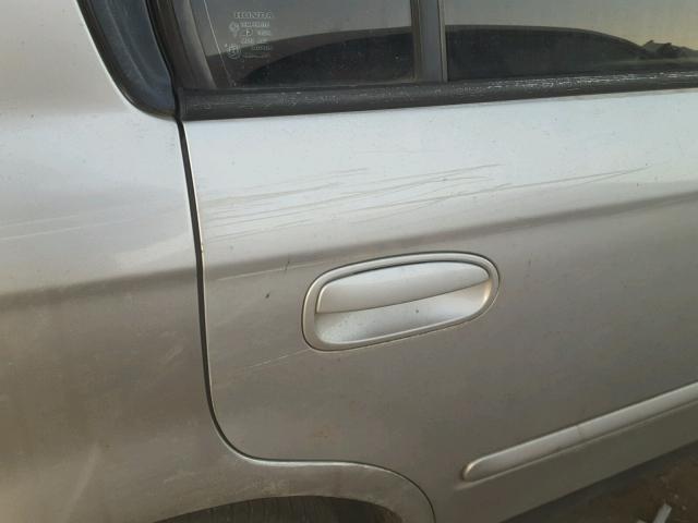 2HGEJ6614YH534407 - 2000 HONDA CIVIC BASE Gümüş foto 9