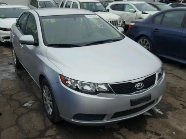 KNAFU4A20C5572664 - 2012 KIA FORTE EX SILVER photo 1