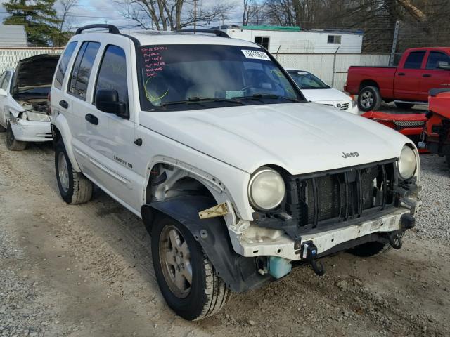 1J4GL58K32W283951 - 2002 JEEP LIBERTY LI WHITE photo 1