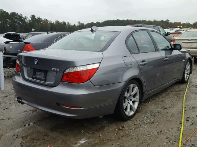 WBANW13598CZ73970 - 2008 BMW 535 I GRAY photo 4