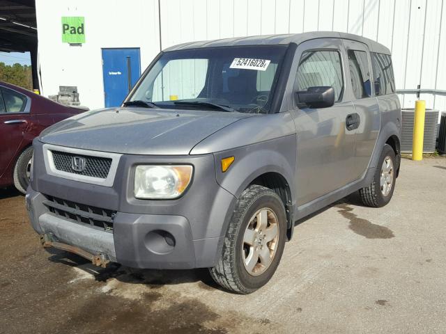 5J6YH28593L015942 - 2003 HONDA ELEMENT EX GRAY photo 2