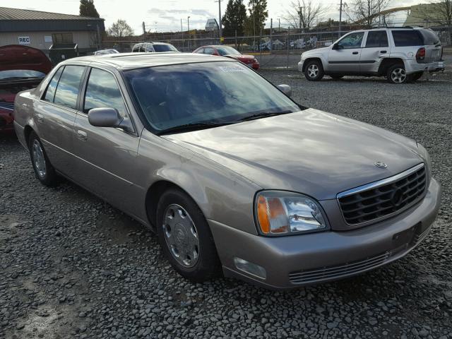 1G6KE57Y12U109987 - 2002 CADILLAC DEVILLE DH BEIGE photo 1