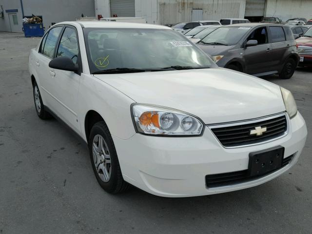 1G1ZS58F37F252638 - 2007 CHEVROLET MALIBU LS 白色 照片 1