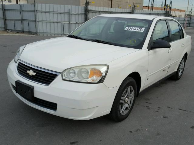 1G1ZS58F37F252638 - 2007 CHEVROLET MALIBU LS 白色 照片 2