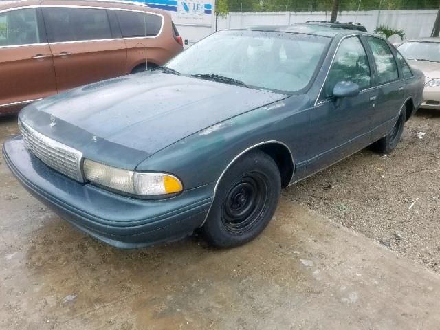 1G1BL52W8RR123237 - 1994 CHEVROLET CAPRICE CL BLUE photo 2