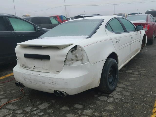 2G2WC55C361177578 - 2006 PONTIAC GRAND PRIX თეთრი ფოტო 4