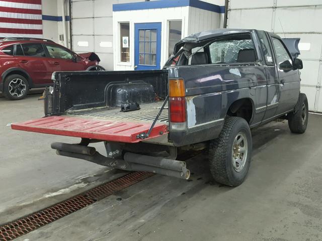 1N6SD16Y3PC368341 - 1993 NISSAN TRUCK KING BLUE photo 4