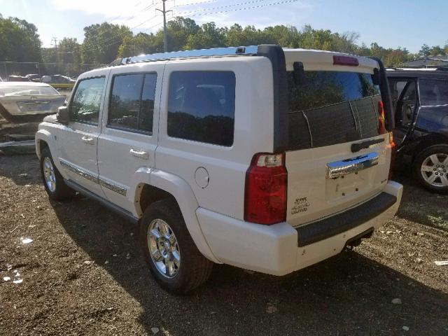 1J8HG58237C633045 - 2007 JEEP COMMANDER თეთრი ფოტო 3