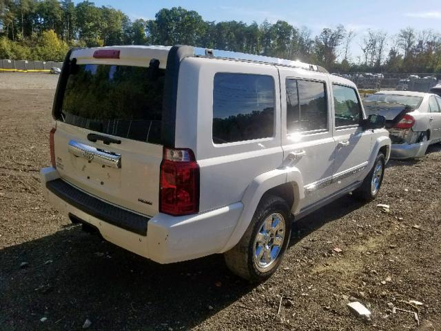 1J8HG58237C633045 - 2007 JEEP COMMANDER თეთრი ფოტო 4