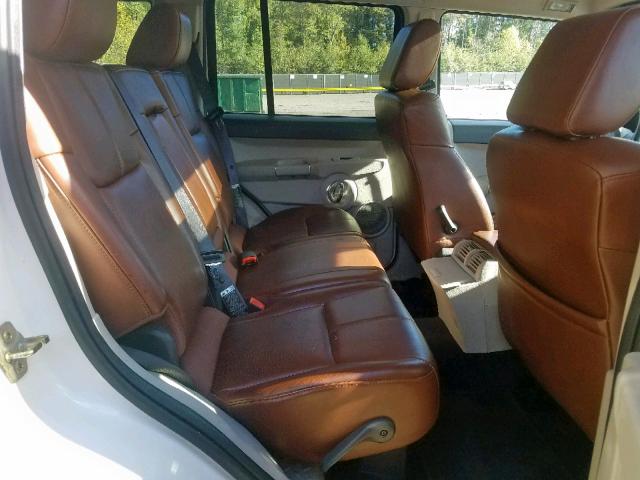 1J8HG58237C633045 - 2007 JEEP COMMANDER თეთრი ფოტო 6