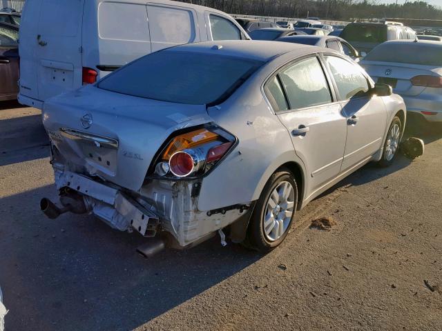 1N4AL2AP1CN555202 - 2012 NISSAN ALTIMA BAS SILVER photo 4