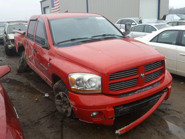 1D7KS28C76J155943 - 2006 DODGE RAM 2500 S RED photo 9