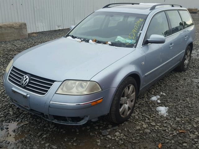 WVWWH63B92E264987 - 2002 VOLKSWAGEN PASSAT GLX 蓝色 照片 2