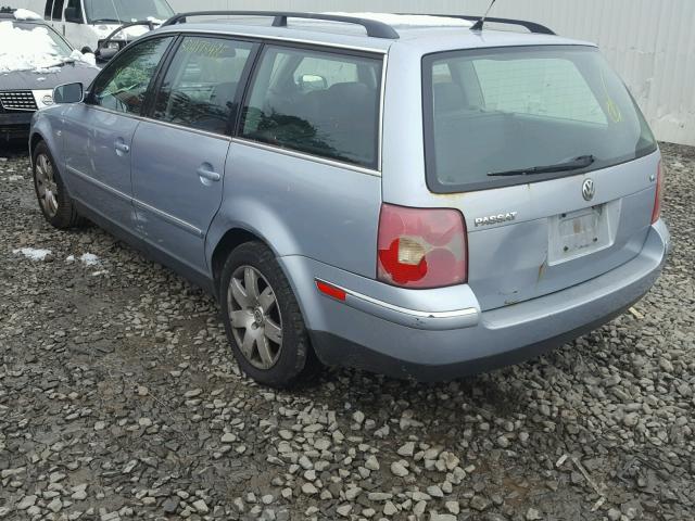 WVWWH63B92E264987 - 2002 VOLKSWAGEN PASSAT GLX 蓝色 照片 3