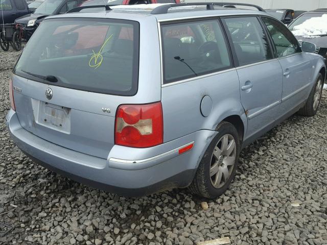 WVWWH63B92E264987 - 2002 VOLKSWAGEN PASSAT GLX 蓝色 照片 4