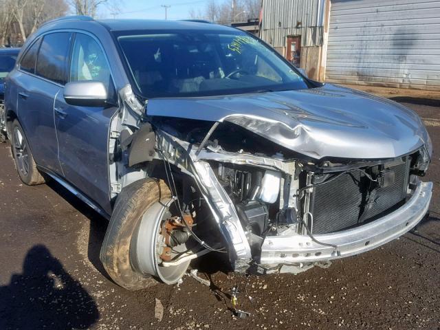 5FRYD4H91HB036759 - 2017 ACURA MDX ADVANC SILVER photo 1