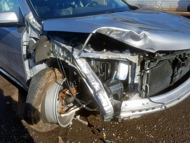 5FRYD4H91HB036759 - 2017 ACURA MDX ADVANC SILVER photo 9