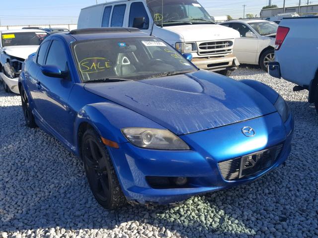 JM1FE173450160133 - 2005 MAZDA RX8 BLUE photo 1