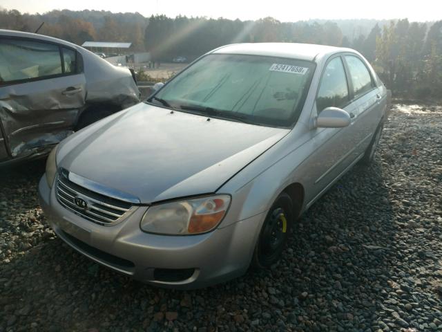 KNAFE121775408206 - 2007 KIA SPECTRA EX SILVER photo 2